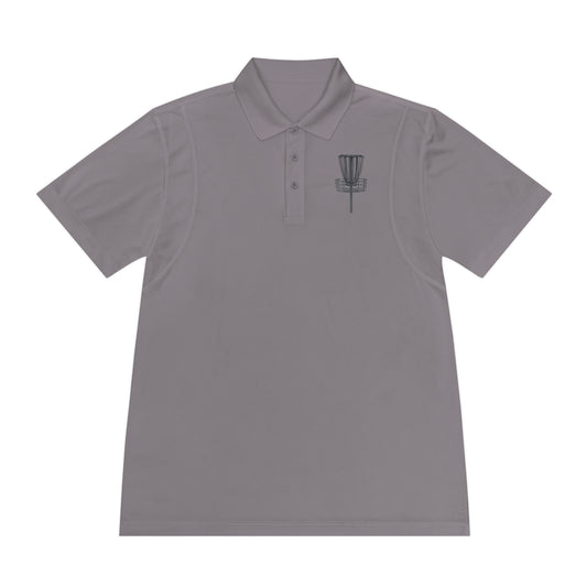 Disc Golf Men's Sport Polo Premium T-Shirt