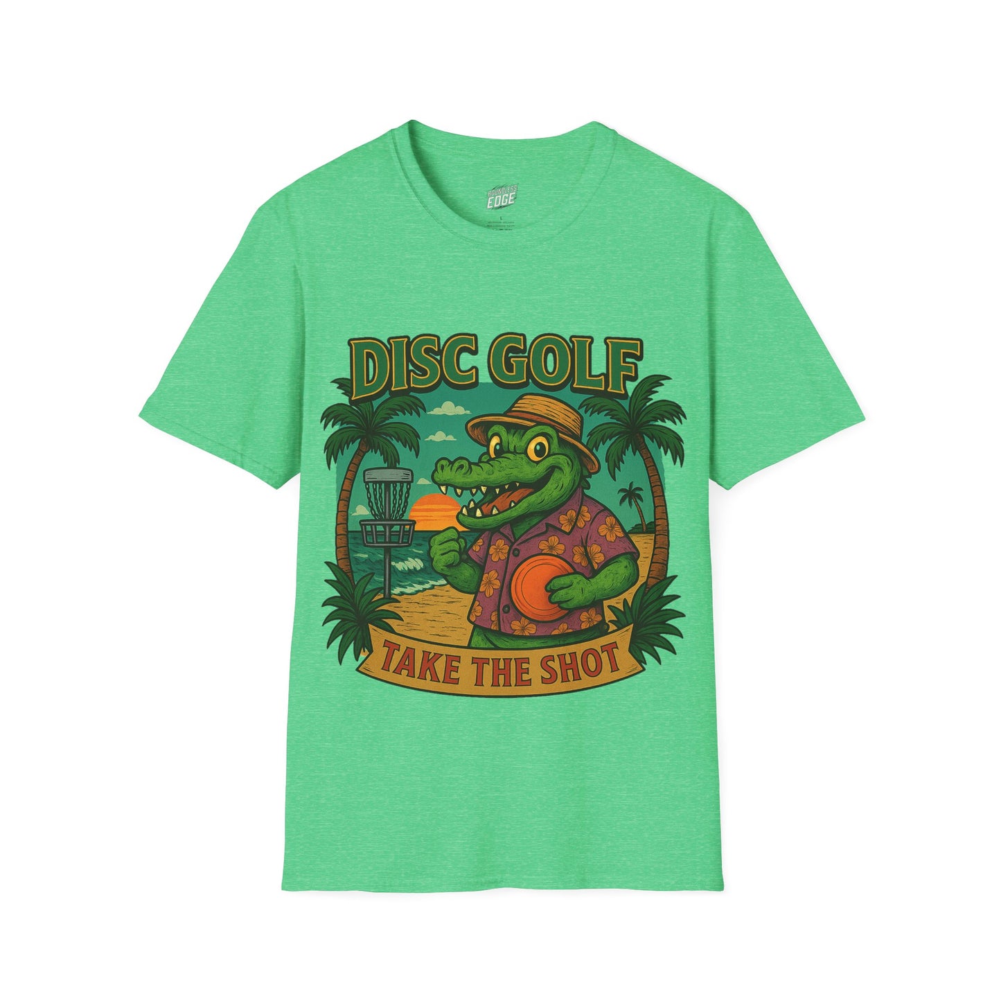 Gator Vibes Disc Golf Edition Men's Basic T-Shirt (Take the Shot)