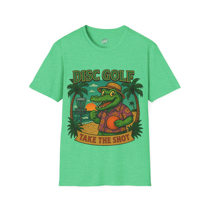 Gator Vibes Disc Golf Edition Men's Basic T-Shirt (Take the Shot)