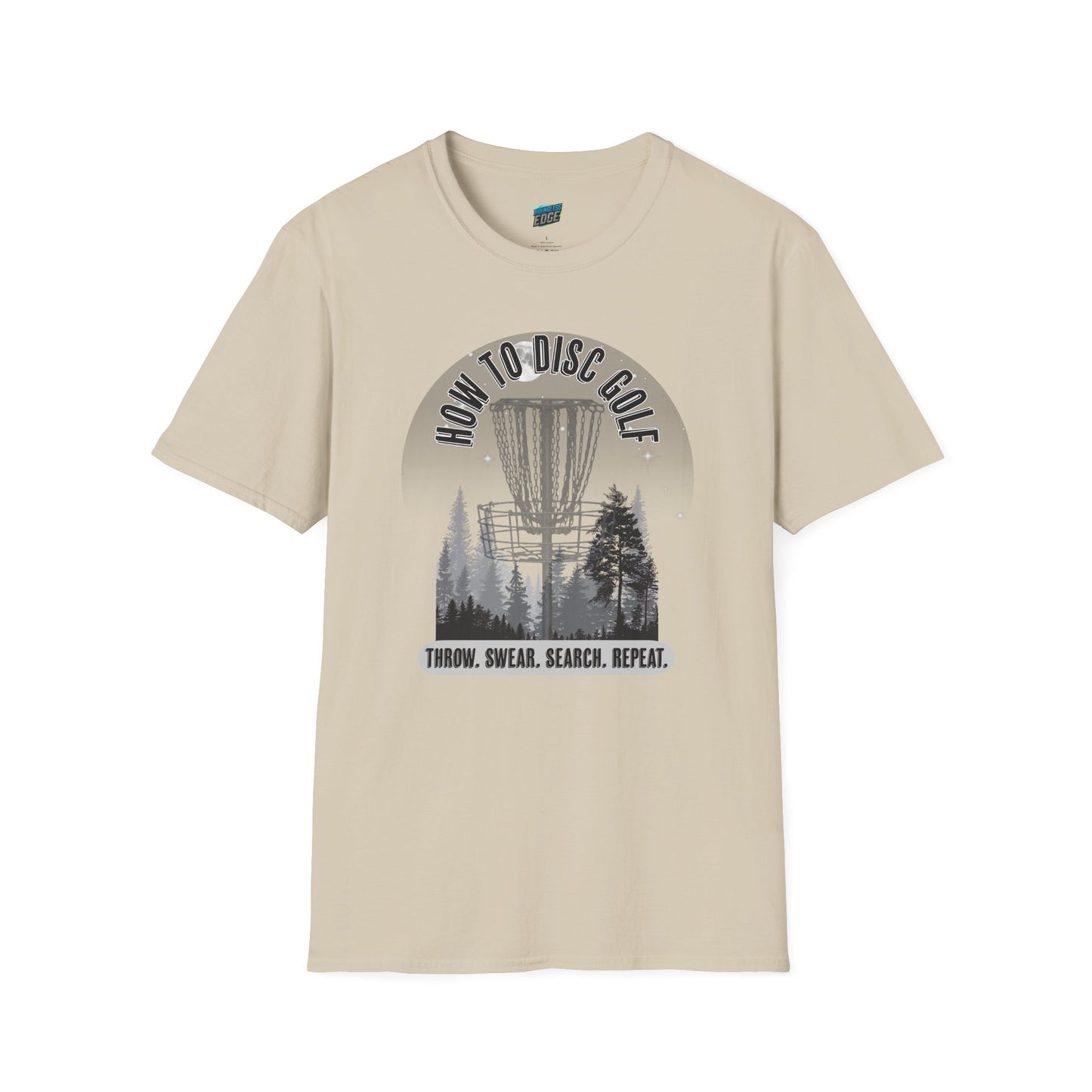 How to Disc Golf Humor Men's Basic Softstyle T-Shirt