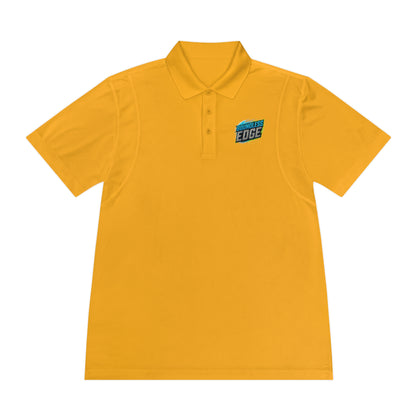Boundless Edge Disc Golf Men's Sport Polo Premium T-Shirt