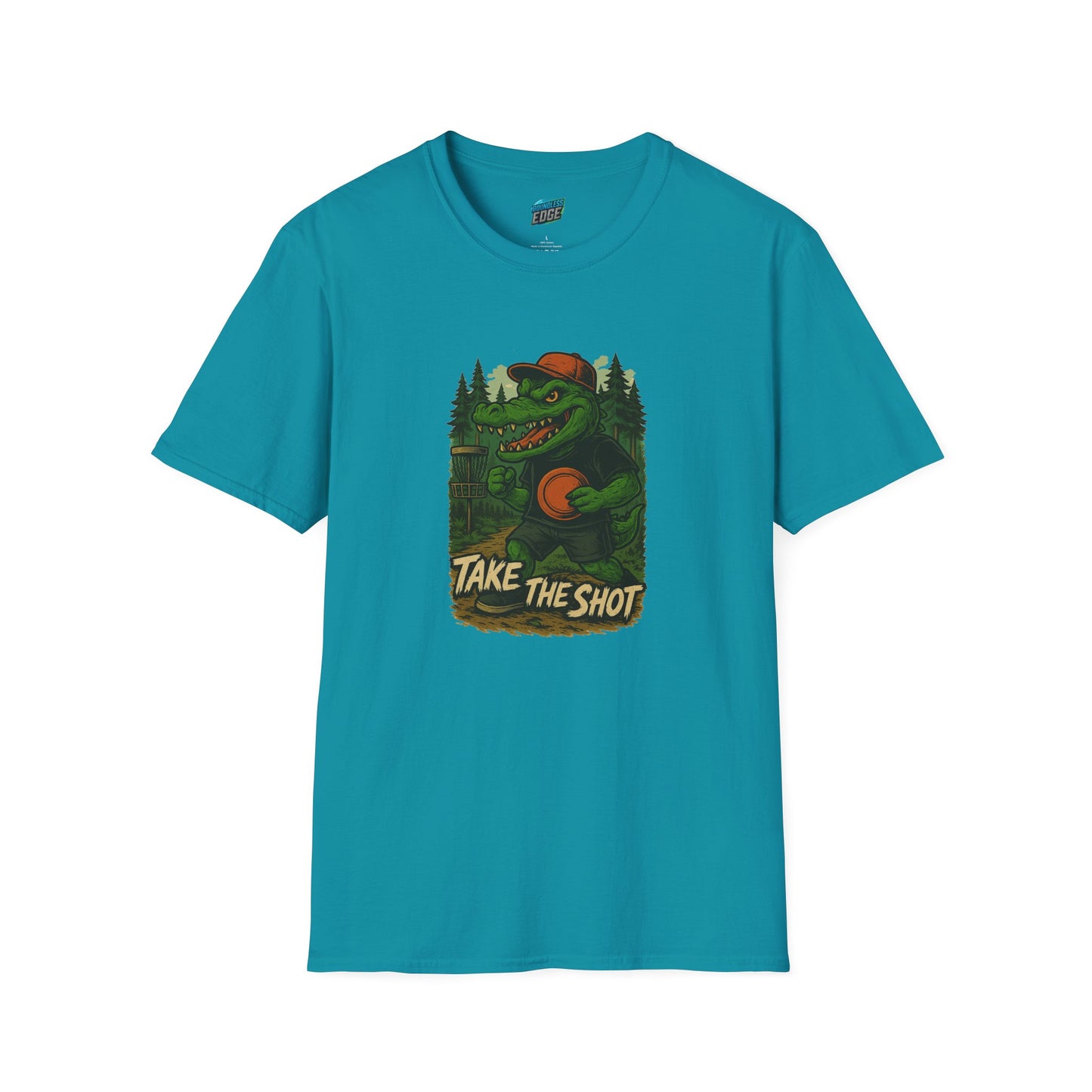 Take the Shot Disc Golf Gator Women's Basic T-Shirt
