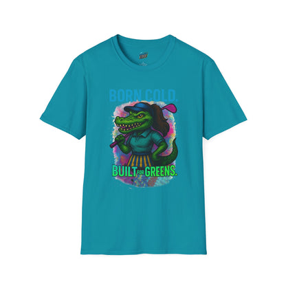 Born Cold. Built For Greens. Gator Golf Women's Basic T-Shirt