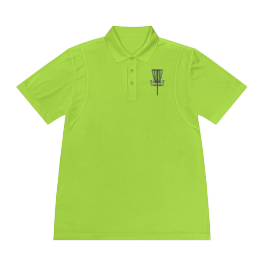 Disc Golf Men's Sport Polo Premium T-Shirt