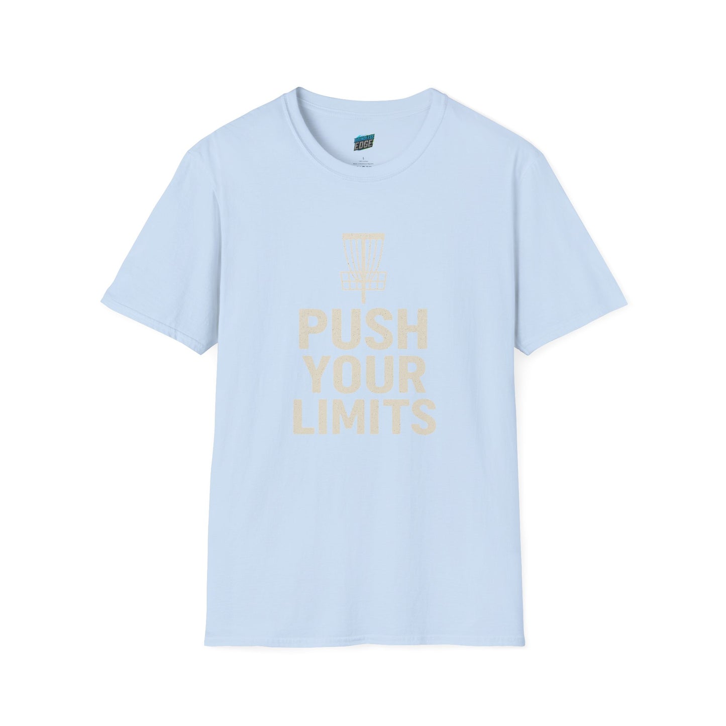 Push Your Limits Disc Golf Men's Basic T-Shirt