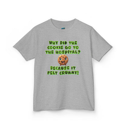 Cookie Joke Humor Boys' Heavy Cotton T-Shirt