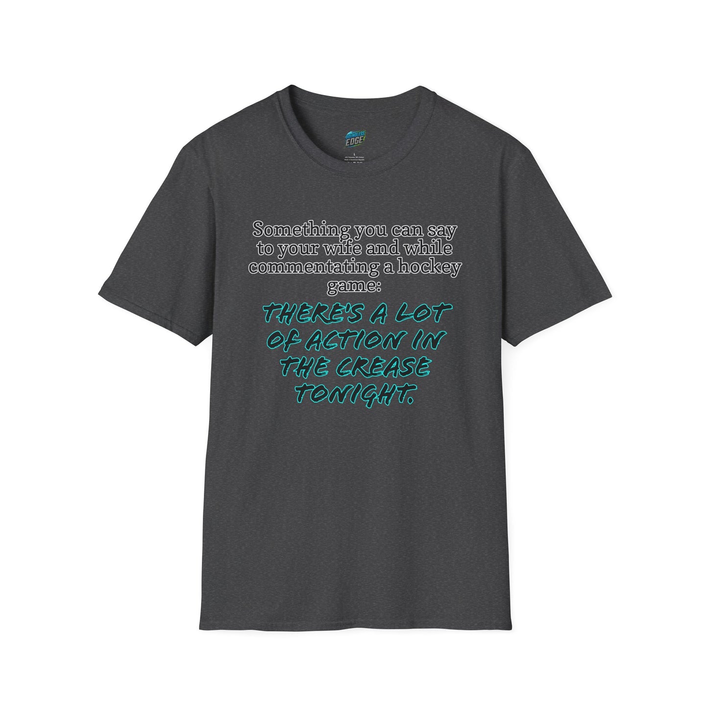 Something You Can Say... Hockey Humor Men's Basic T-Shirt
