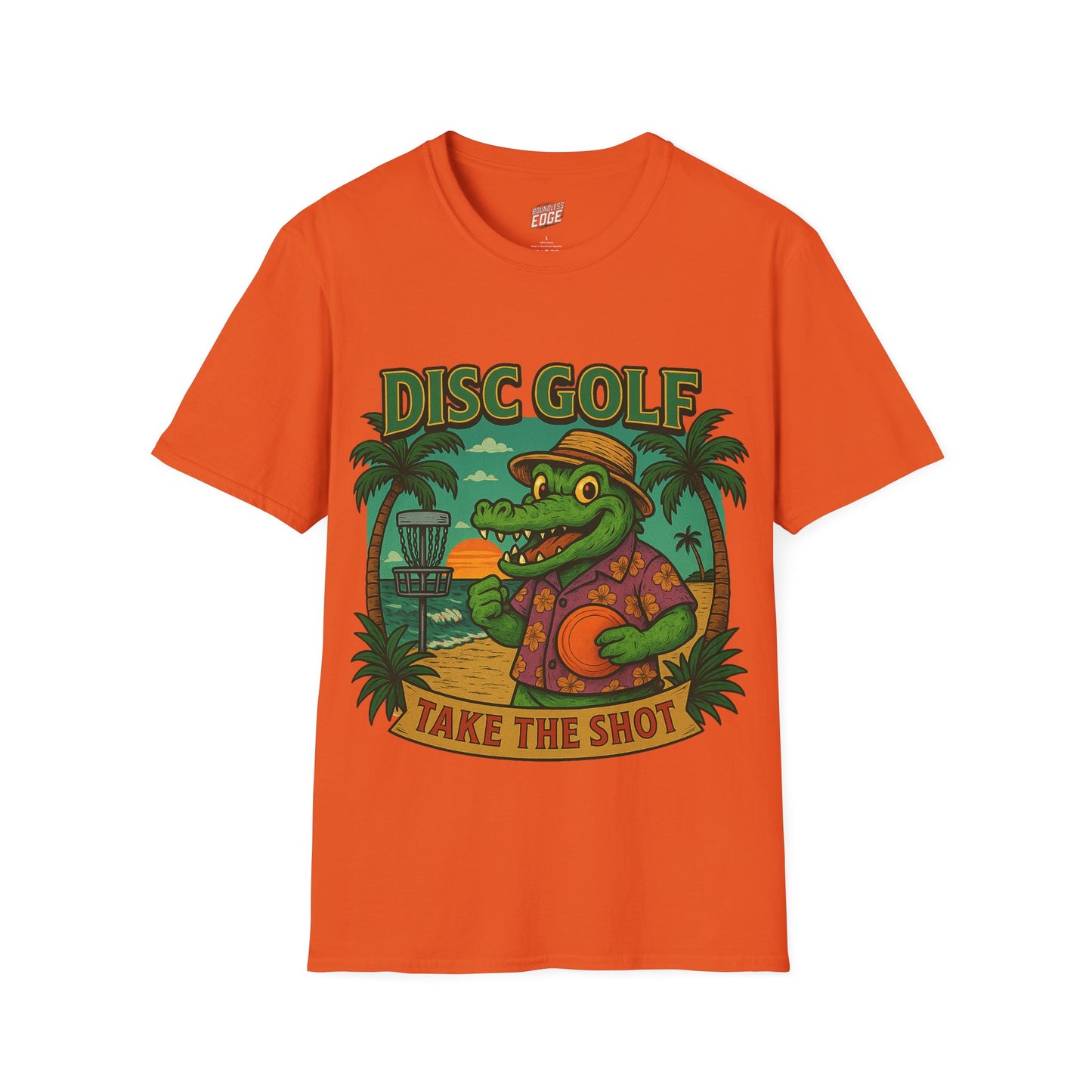 Gator Vibes Disc Golf Edition Men's Basic T-Shirt (Take the Shot)