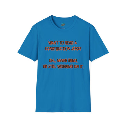 Construction Joke Mom Joke Humor Women's Basic T-Shirt