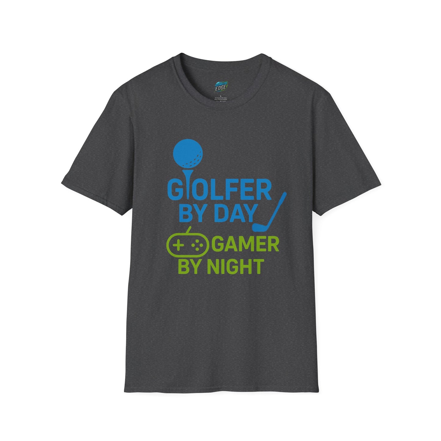 Golfer by Day, Gamer by Night Men's Basic T-Shirt