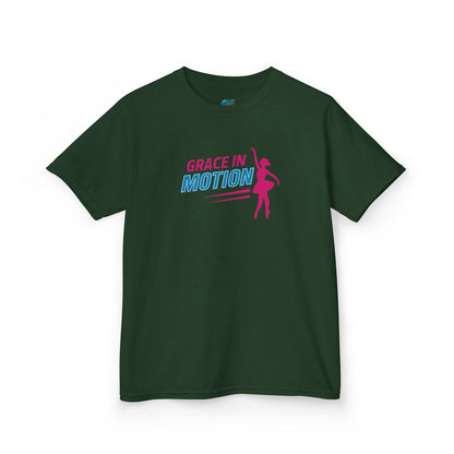 Grace in Motion Dancer Girls' Heavy Cotton T-Shirt