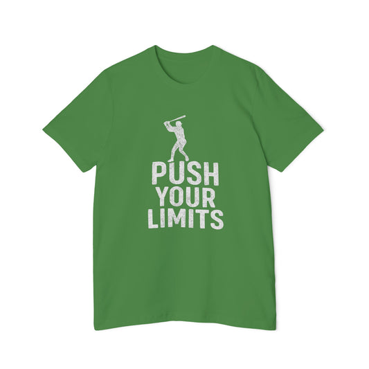 Push Your Limits - Baseball Men's Premium T-Shirt