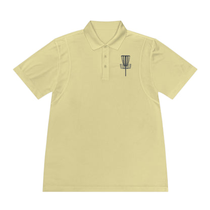 Disc Golf Men's Sport Polo Premium T-Shirt