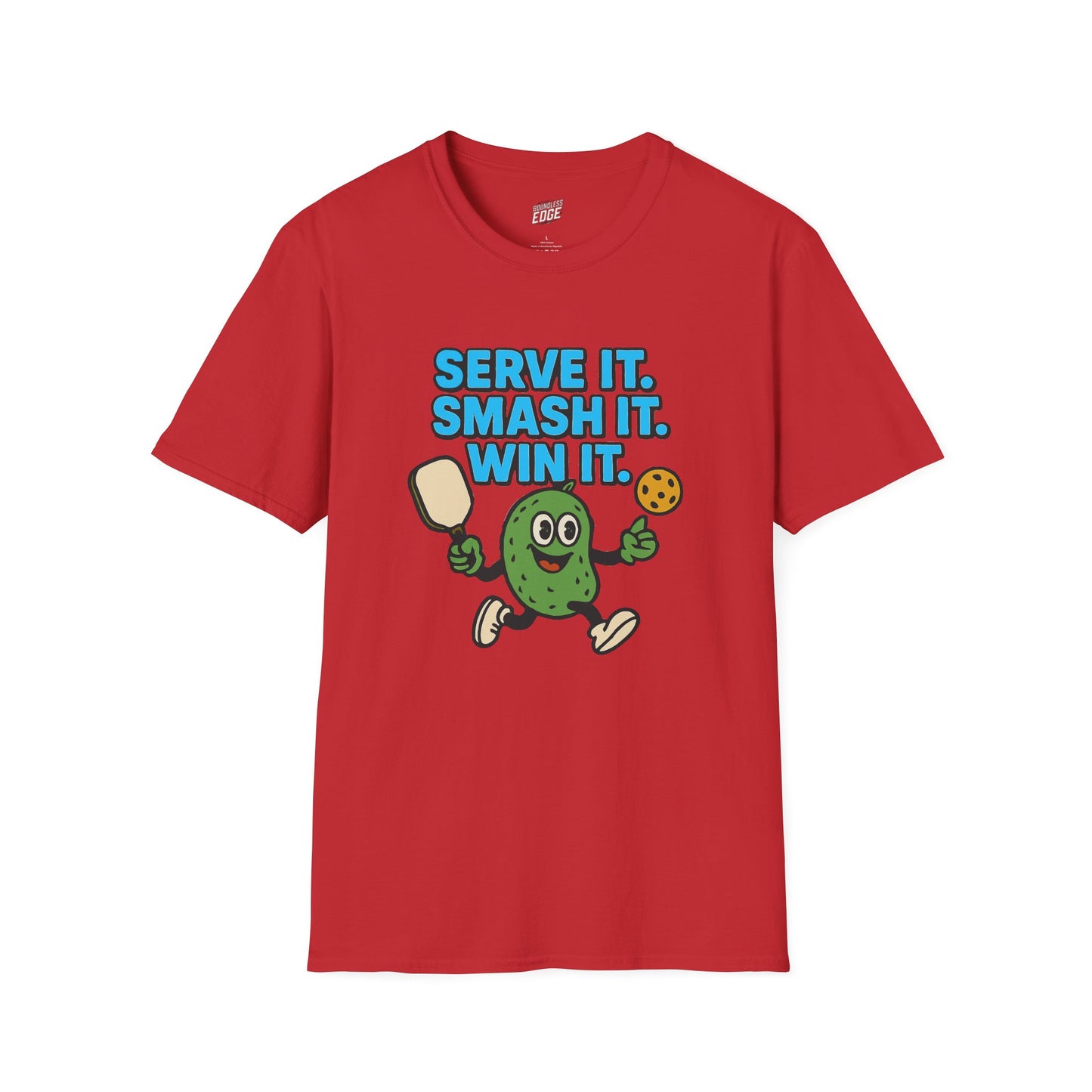 Serve it. Smash it. Win it. Pickleball Men's Basic T-Shirt