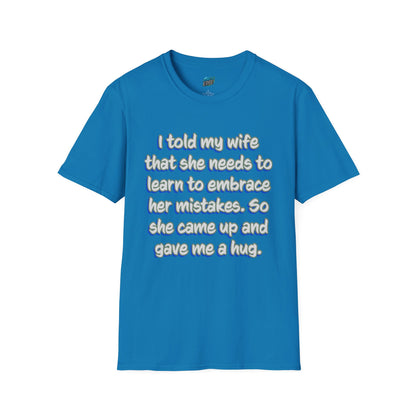 I Told My Wife... Humor Men's Basic T-Shirt