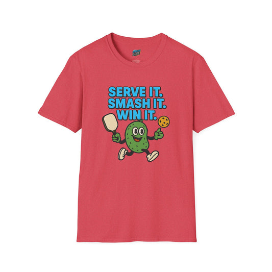 Serve it. Smash it. Win it. Pickleball Women's Basic T-Shirt
