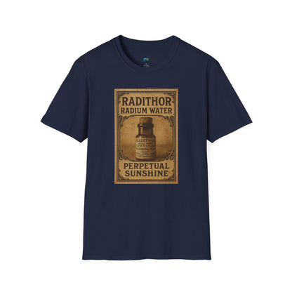 Radithor Ad Humor Vintage Men's Basic T-Shirt