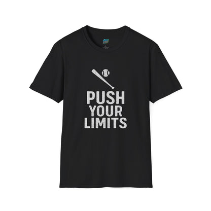 Push Your Limits Baseball Men's Basic T-Shirt