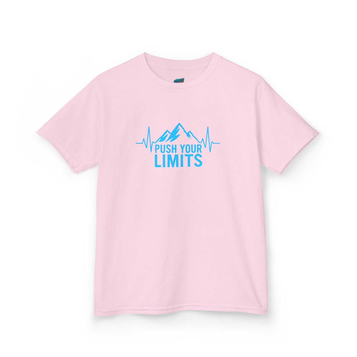Push Your Limits Hiking Boys' Heavy Cotton T-Shirt