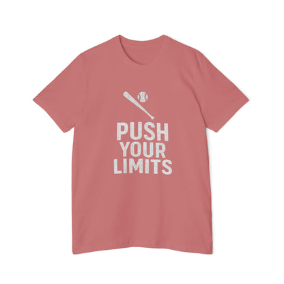 Push Your Limits – Baseball Men's Premium T-Shirt