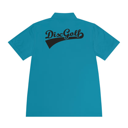 Disc Golf Men's Sport Polo Premium T-Shirt
