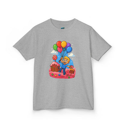 Candyland Lift-Off Playing with Danger Boys' Heavy Cotton T-Shirt