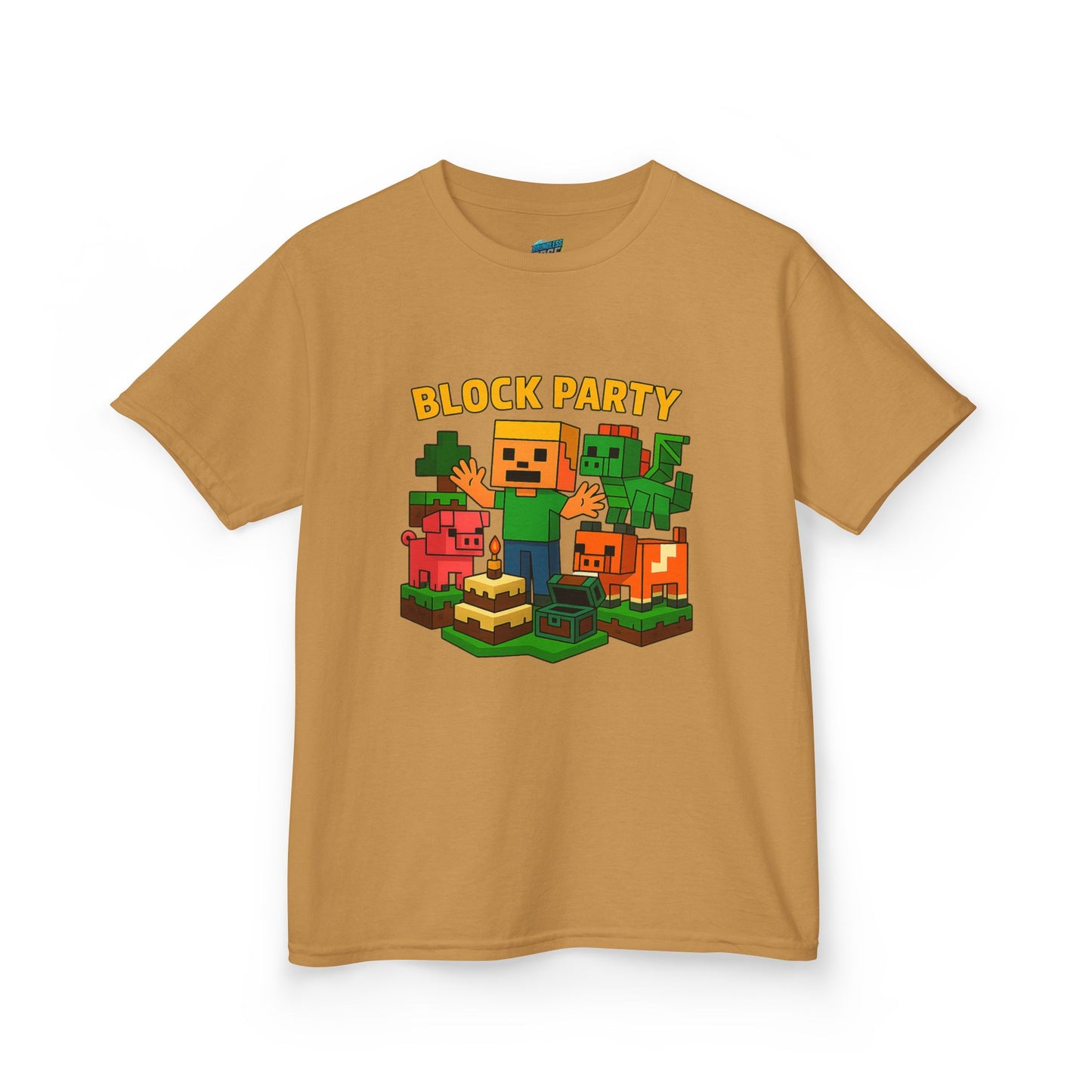 Block Party Playing with Danger Boys' Heavy Cotton T-Shirt