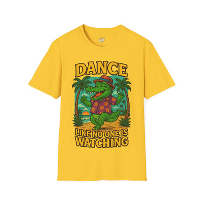 Gator Vibes Dancer Edition Women's Basic T-shirt (Dance Like No One Is Watching)