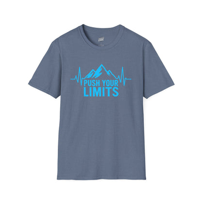 Push Your Limit's Heartbeat Hiking Men's Basic T-Shirt