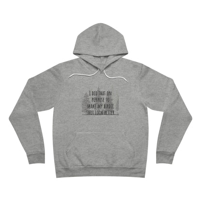 I Did That On Purpose... Golf Humor Men's Premium Hoodie Sweatshirt