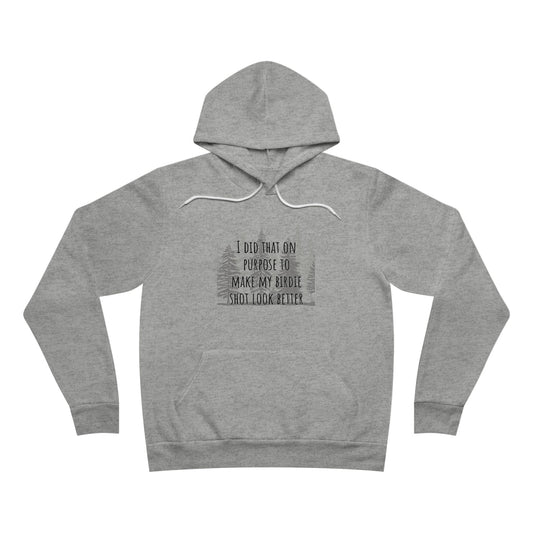 I Did That On Purpose... Golf Humor Men's Premium Hoodie Sweatshirt