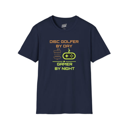 Disc Golf by Day, Gamer by Night Women's Basic T-Shirt