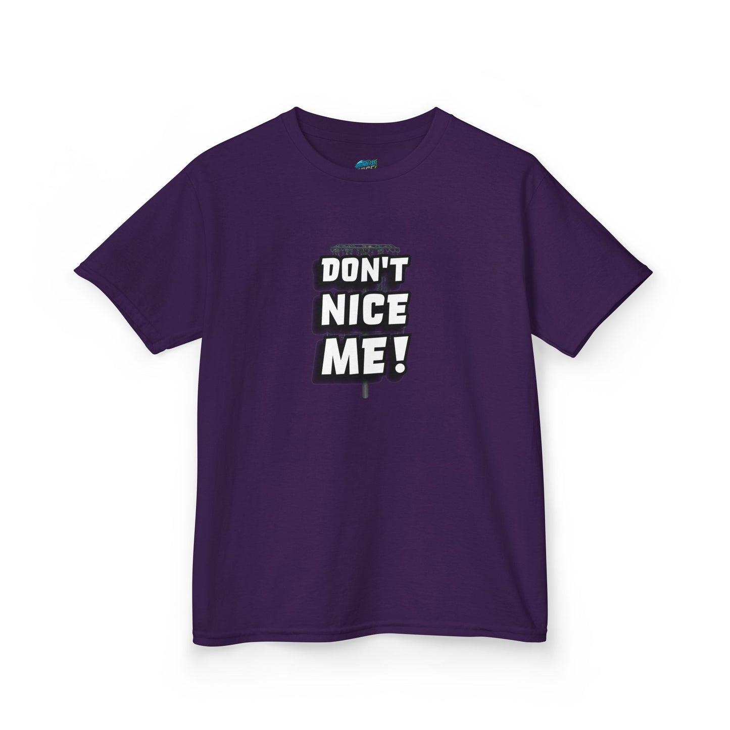 Don't Nice Me! Disc Golf Humor Girls' Heavy Cotton T-Shirt