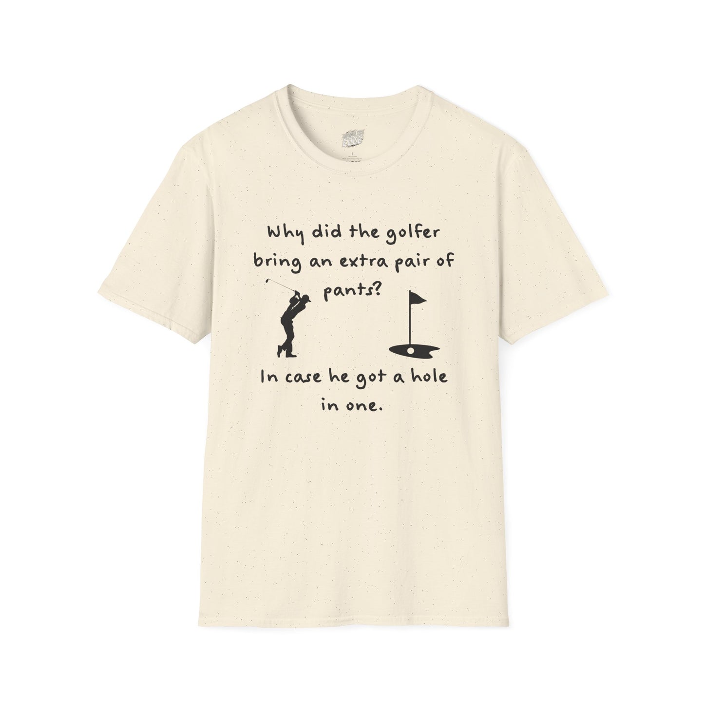 Hole in One Golf Humor Men's Basic T-Shirt