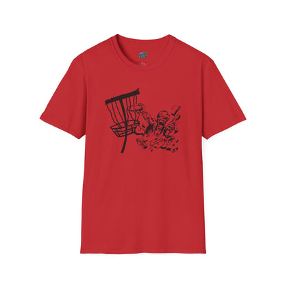 Zombie Disc Golf Men's Basic Softstyle T-Shirt
