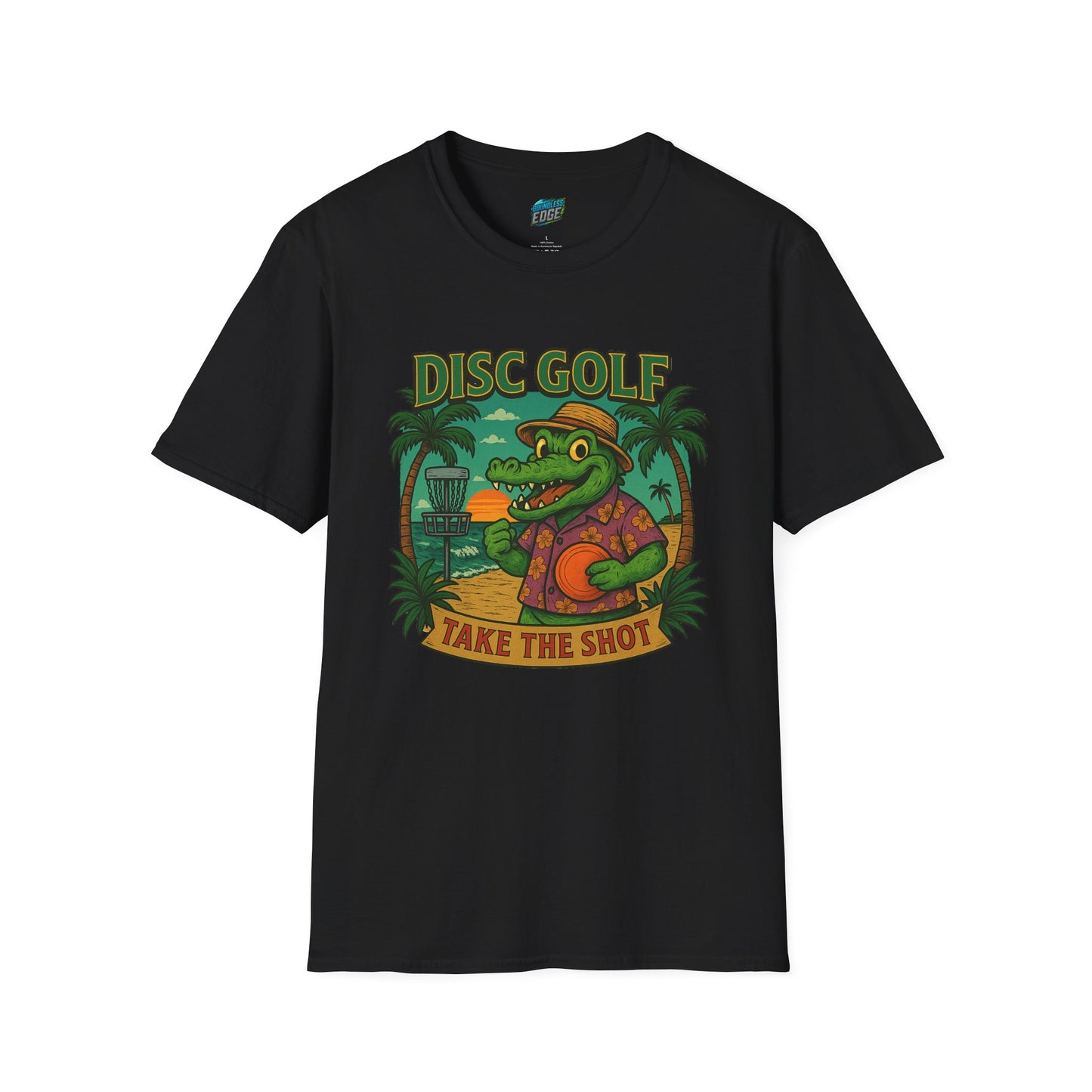 Take the Shot Disc Golf Gator Women's Basic T-Shirt