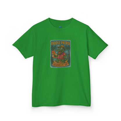 Paddle Patrol Gator Pickleball Girls' Heavy Cotton T-Shirt
