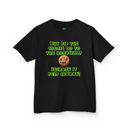 Cookie Joke Humor Boys' Heavy Cotton T-Shirt