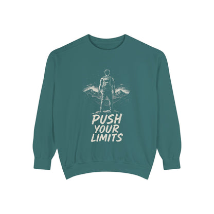 Summit Edition Push Your Limits Hiking Women's Premium Crewneck Sweatshirt