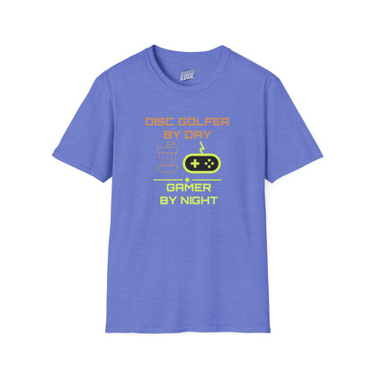 Disc Golf by Day, Gamer by Night Women's Basic T-Shirt