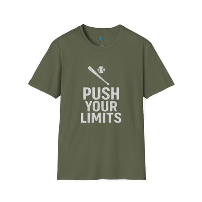 Push Your Limits Baseball Men's Basic T-Shirt