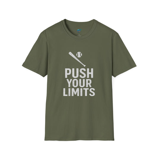 Push Your Limits Baseball Men's Basic T-Shirt