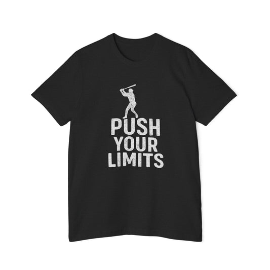 Push Your Limits - Baseball Men's Premium T-Shirt