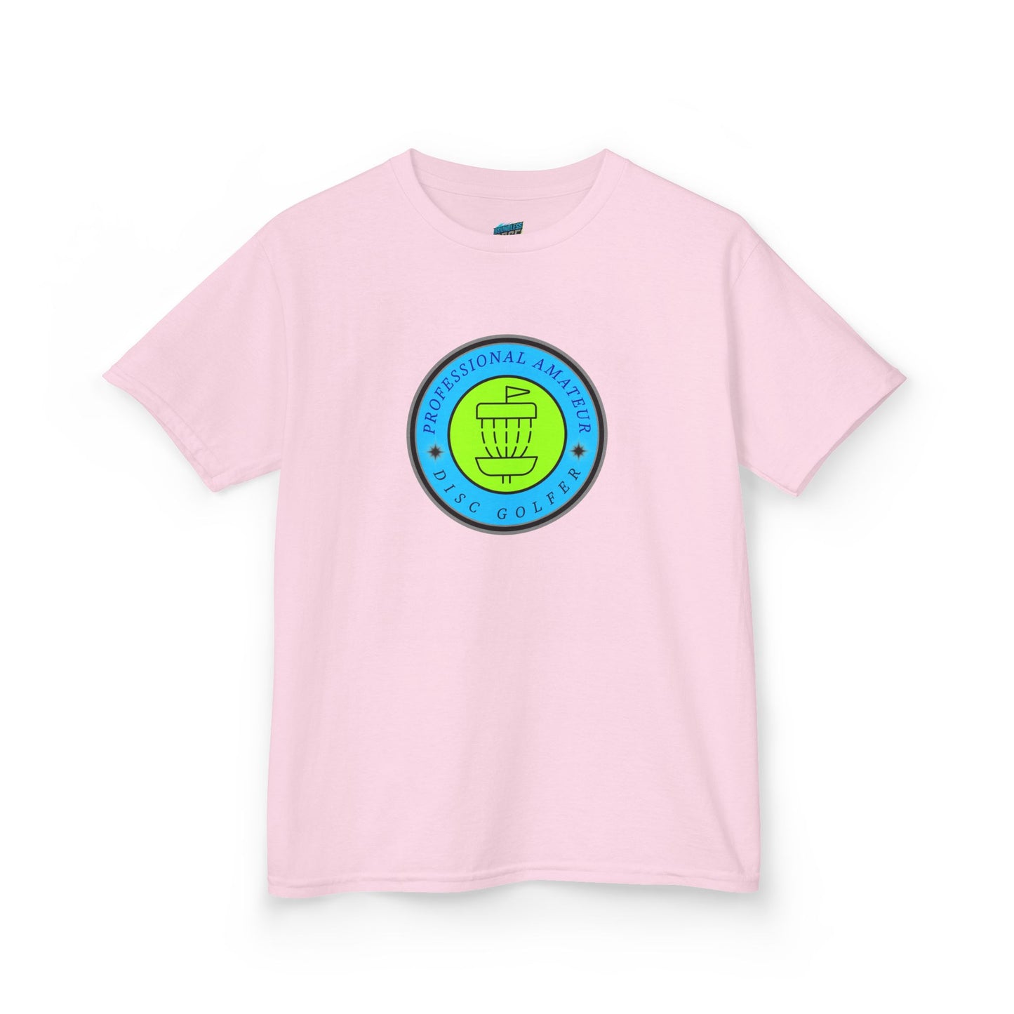 Professional Amateur Disc Golf Humor Girls' Heavy Cotton T-Shirt