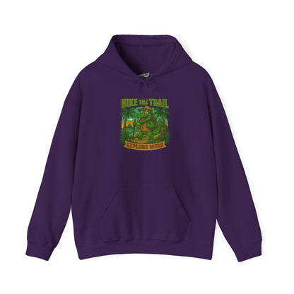 Hike the Trail – Explore More Hiking Women's Basic Heavy Blend Hoodie Sweatshirt