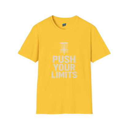 Push Your Limits Disc Golf Women's Basic T-Shirt