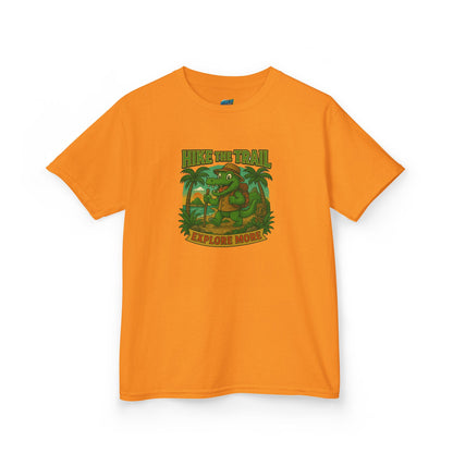 Hike the Trail Gator Hiking Girls' Heavy Cotton T-Shirt