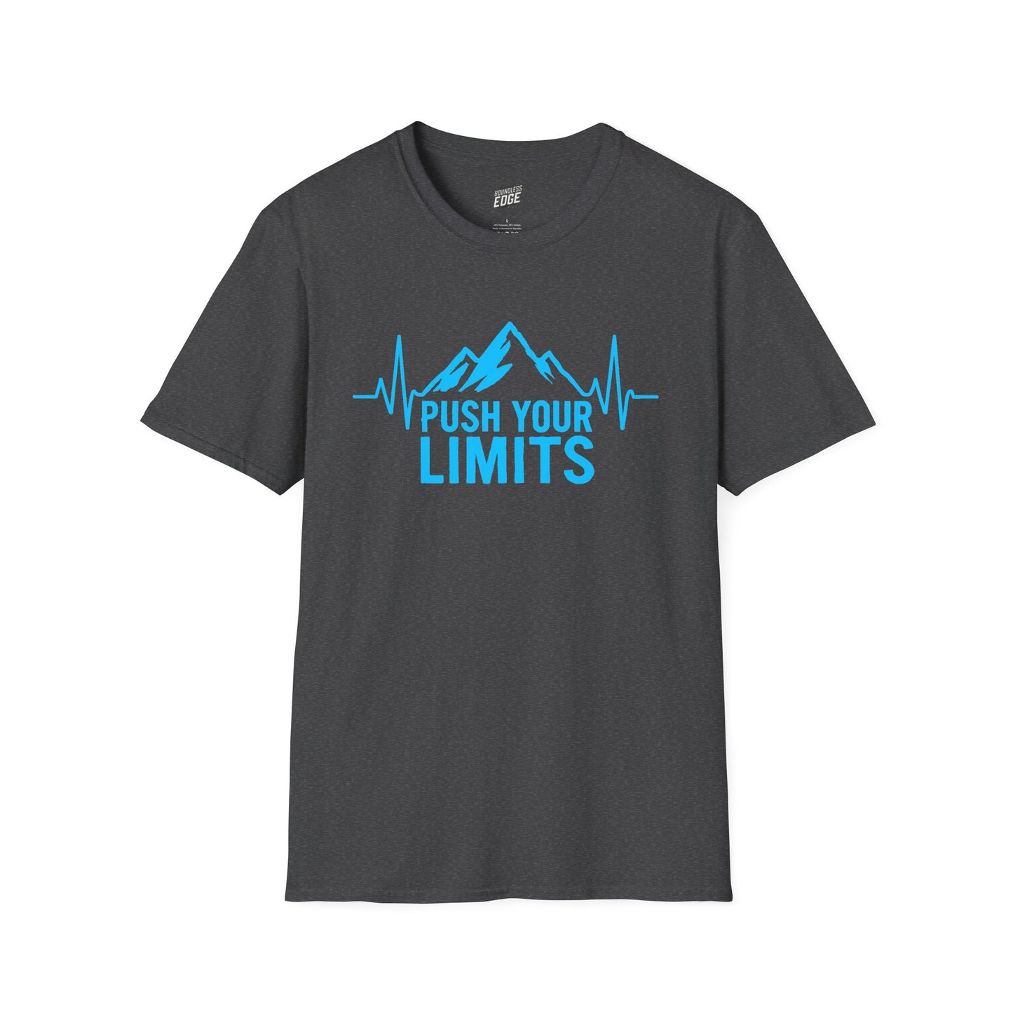 Push Your Limit's Heartbeat Hiking Men's Basic T-Shirt