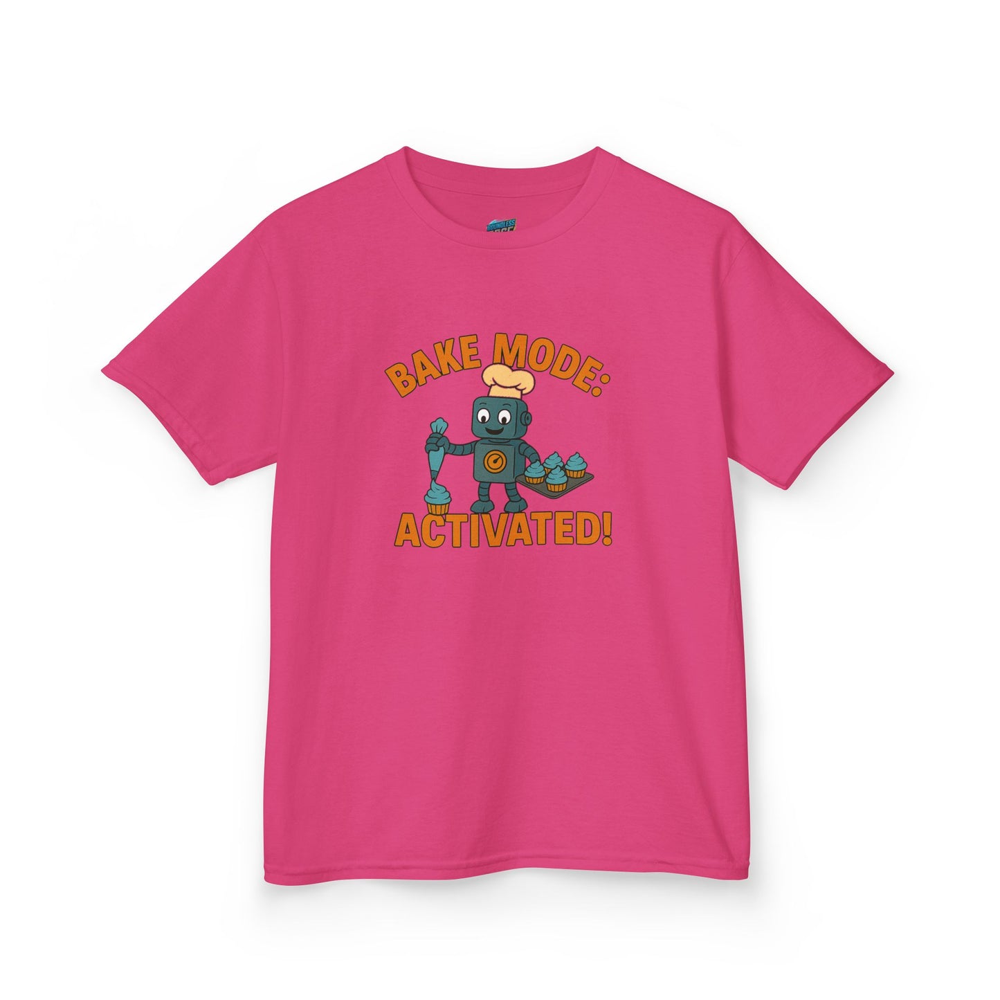 Bake Mode: Activated Playing with Danger Boys' Heavy Cotton T-Shirt