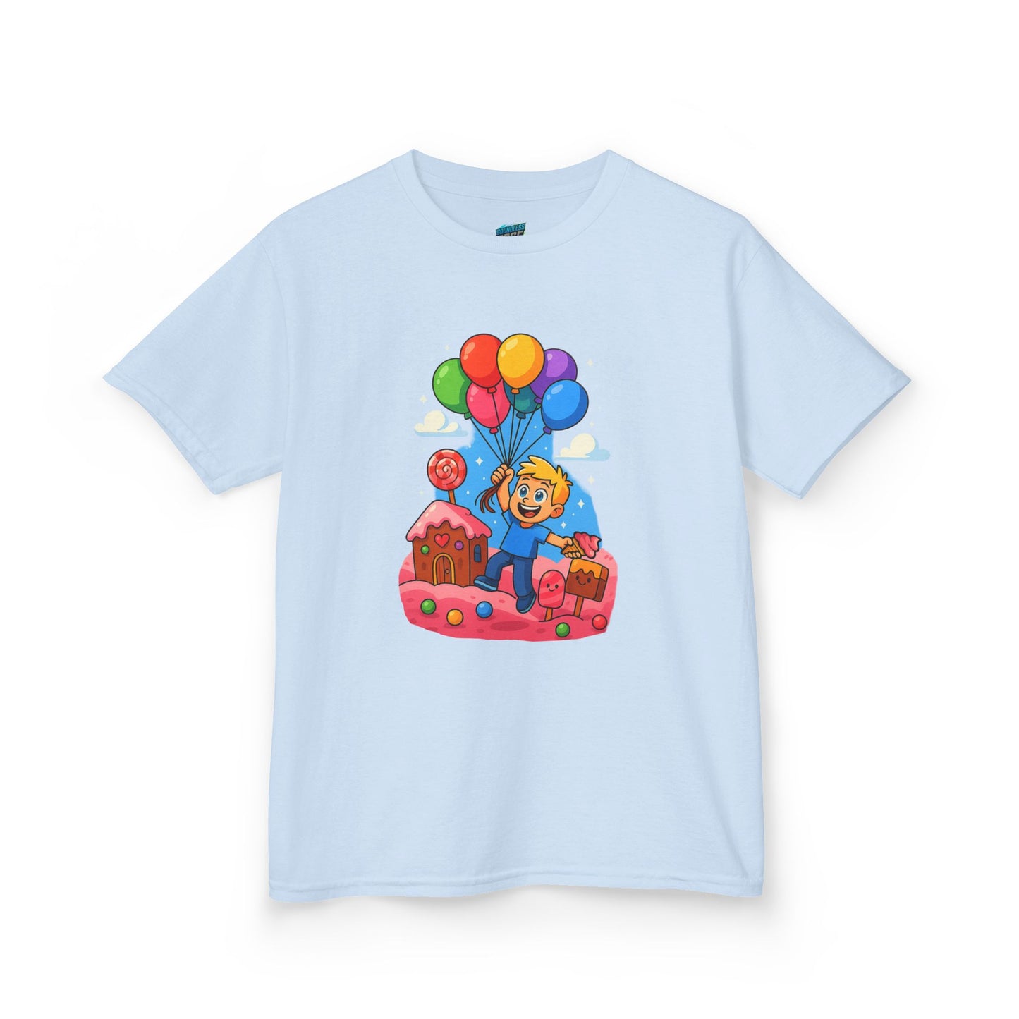 Candyland Lift-Off Playing with Danger Boys' Heavy Cotton T-Shirt